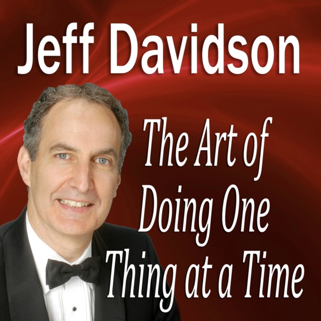 The Art of Doing One Thing at a Time, eAudiobook MP3 eaudioBook