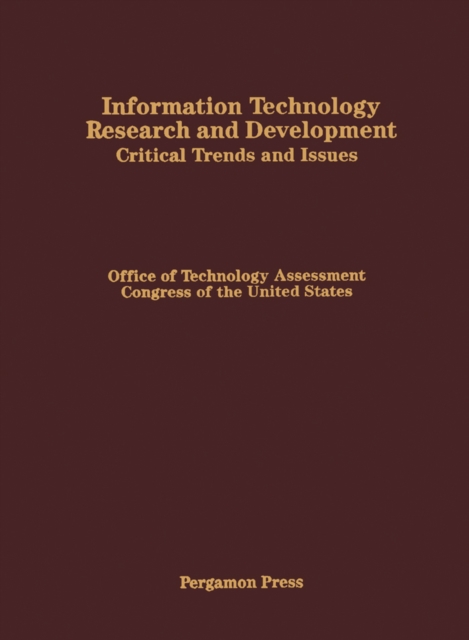Information Technology Research and Development : Critical Trends and Issues, PDF eBook