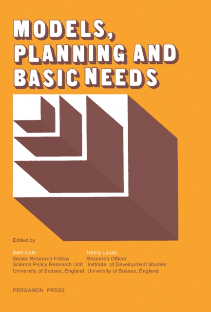 Models, Planning and Basic Needs, PDF eBook