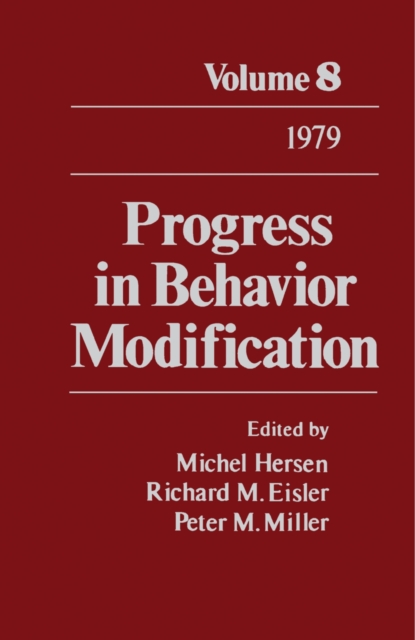 Progress in Behavior Modification : Volume 8, PDF eBook