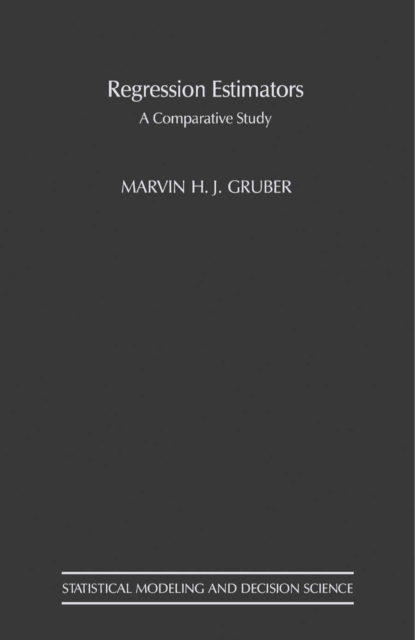 Regression Estimators : A Comparative Study, PDF eBook