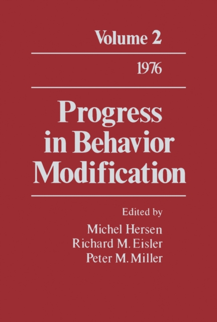 Progress in Behavior Modification : Volume 2, PDF eBook