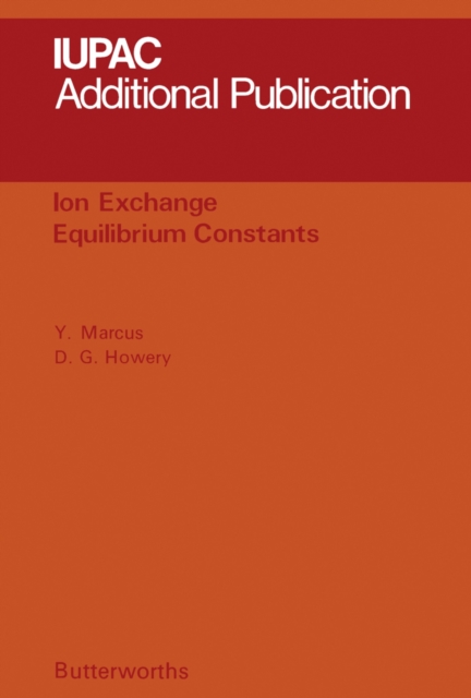 Ion Exchange Equilibrium Constants, PDF eBook