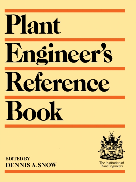 Plant Engineer's Reference Book, PDF eBook
