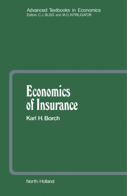 Economics of Insurance, PDF eBook