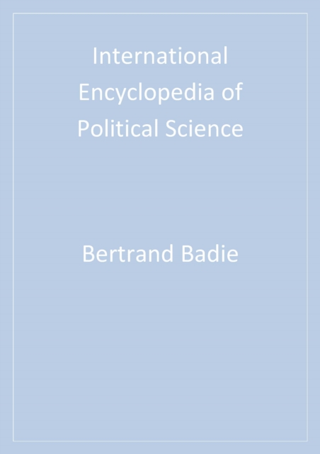 International Encyclopedia of Political Science, EPUB eBook