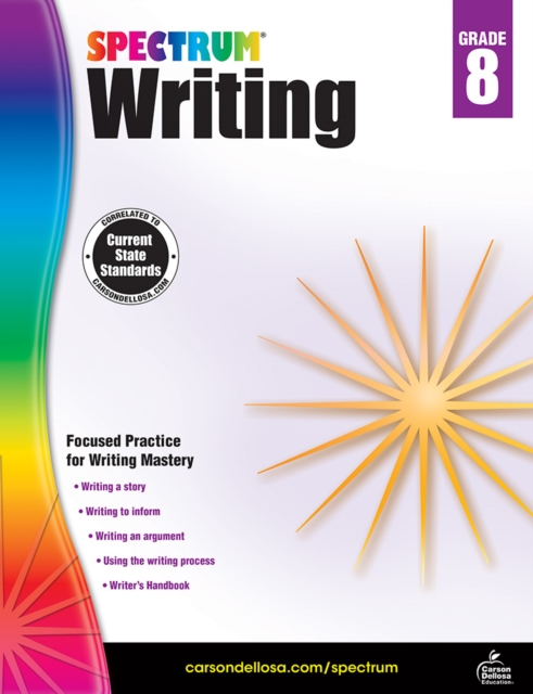 Spectrum Writing, Grade 8, PDF eBook