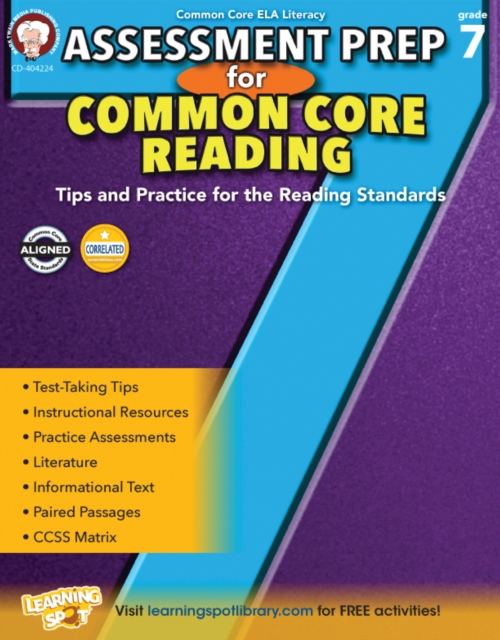 Assessment Prep for Common Core Reading, Grade 7, PDF eBook
