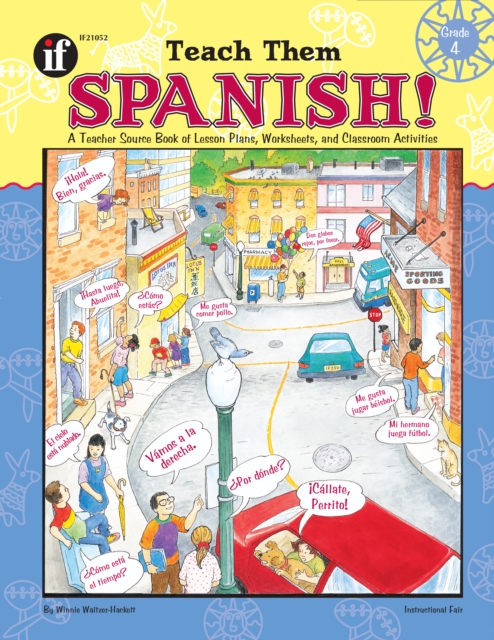 Teach Them Spanish!, Grade 4, PDF eBook