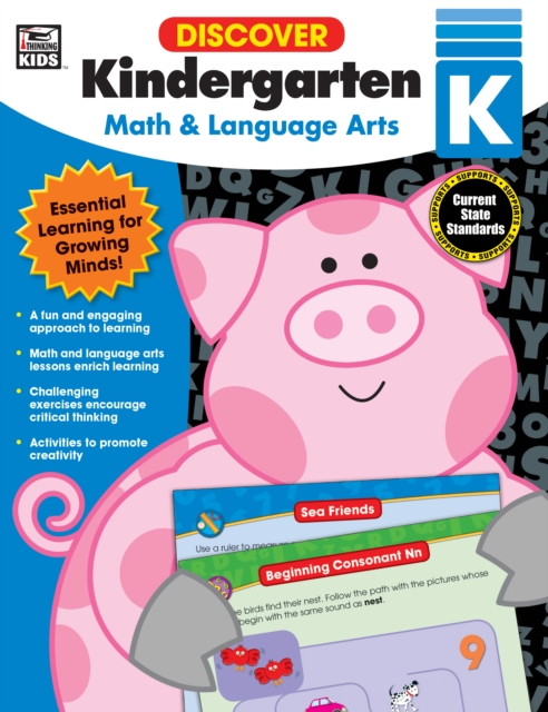 Discover Kindergarten : Math and Language Arts, PDF eBook