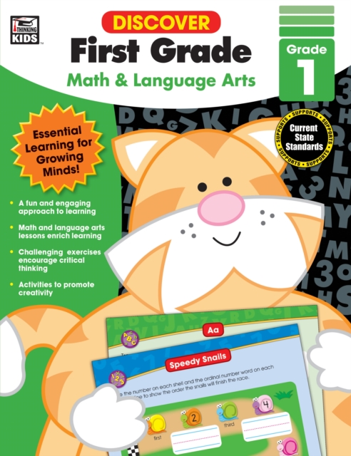 Discover First Grade : Math and Language Arts, PDF eBook