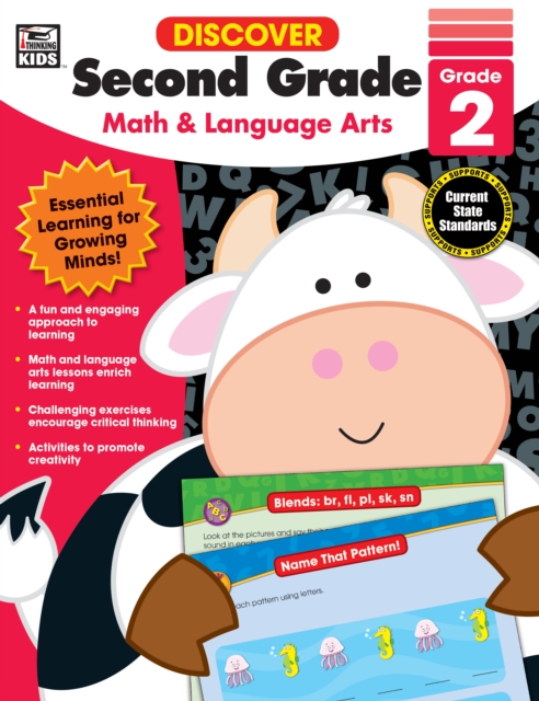 Discover Second Grade : Math and Language Arts, PDF eBook
