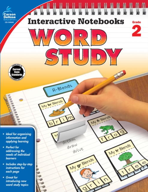 Interactive Notebooks Word Study, Grade 2, PDF eBook