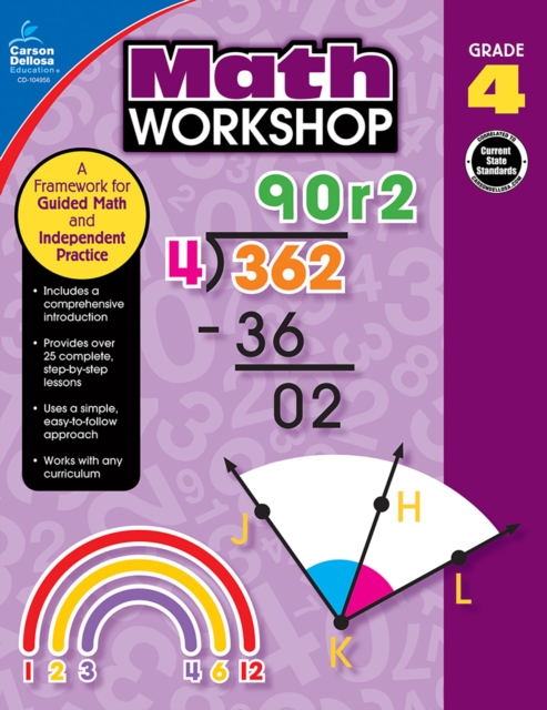 Math Workshop, Grade 4 : A Framework for Guided Math and Independent Practice, PDF eBook