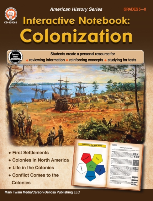 Interactive Notebook: Colonization, PDF eBook