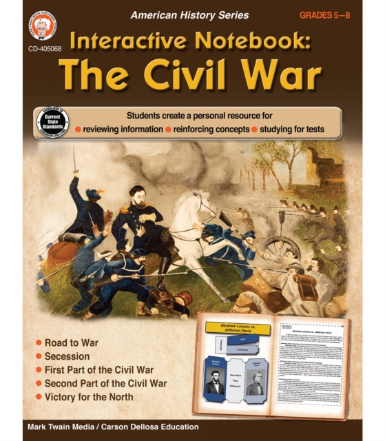 Interactive Notebook: The Civil War, PDF eBook
