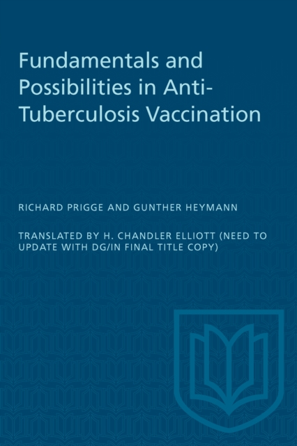 Fundamentals and Possibilities in Anti-Tuberculosis Vaccination, Paperback / softback Book