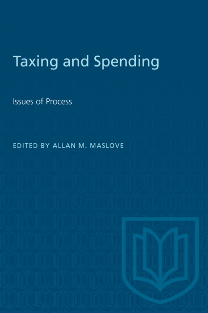 Taxing and Spending : Issues of Process, PDF eBook