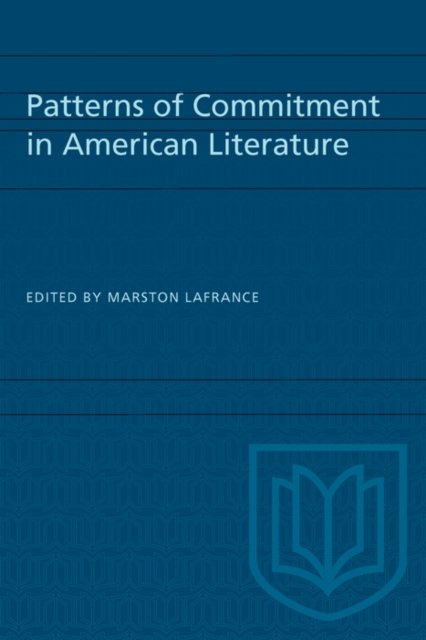 Patterns of Commitment in American Literature, PDF eBook