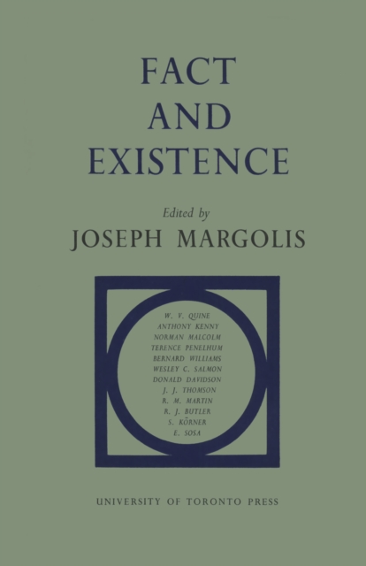 Fact and Existence, PDF eBook