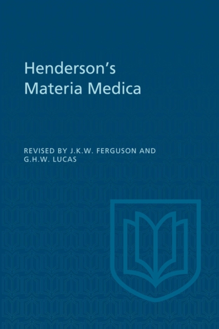 Henderson's Materia Medica, PDF eBook