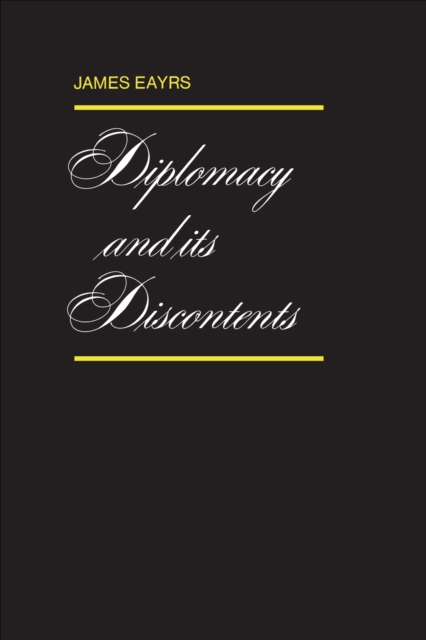 Diplomacy and its Discontents, EPUB eBook