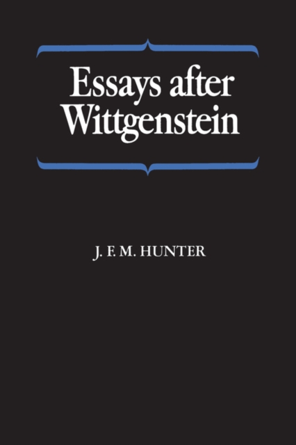 Essays after Wittgenstein, PDF eBook