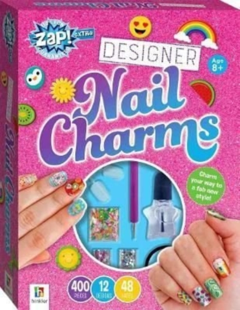 Zap! Extra Designer Nail Charms, Kit Book