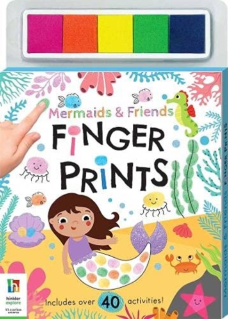 Mermaids & Friends Finger Prints, Paperback / softback Book