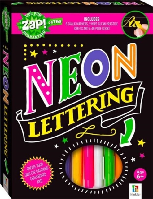 Zap! Extra Neon Lettering, Kit Book