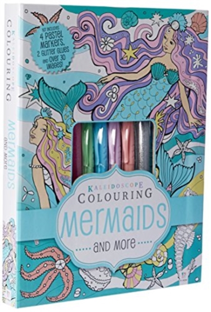Kaleidoscope Colouring Kit: Mermaids and More, Kit Book