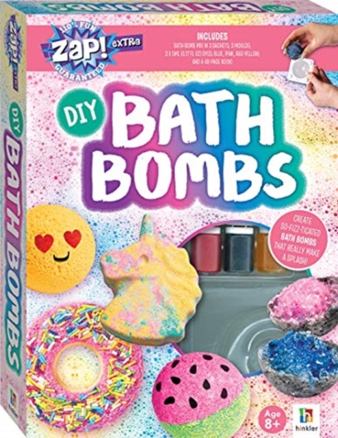 Zap! Extra DIY Bath Bombs, Kit Book