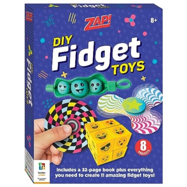 Zap! DIY Fidget Toys, Kit Book