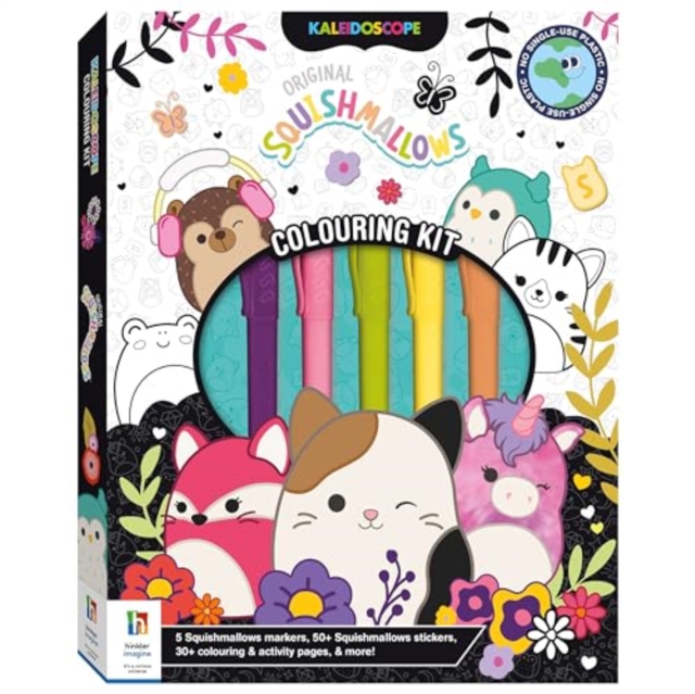 Kaleidoscope Colouring Kit Squishmallows, Paperback / softback Book
