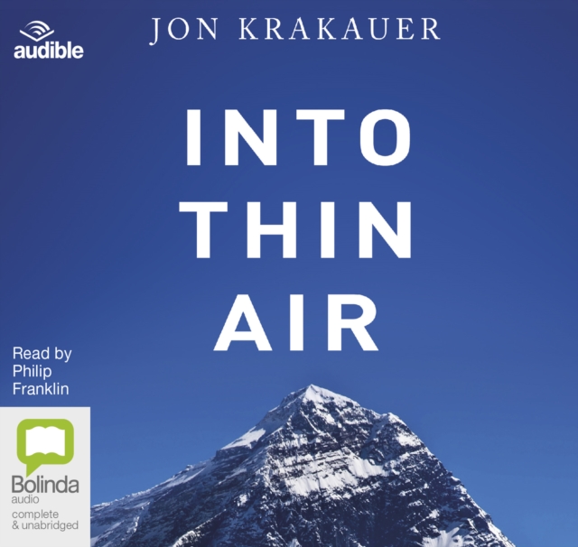 Into Thin Air, CD-Audio Book