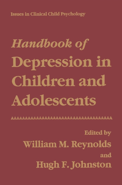 Handbook of Depression in Children and Adolescents, PDF eBook