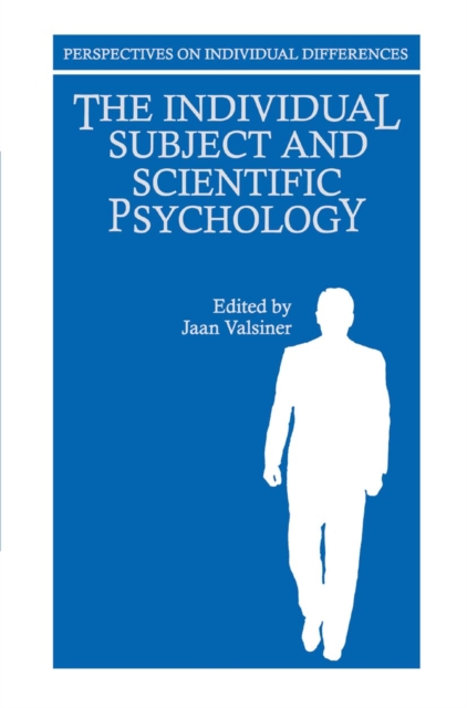 The Individual Subject and Scientific Psychology, PDF eBook