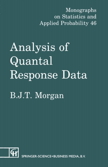 Analysis of Quantal Response Data, PDF eBook