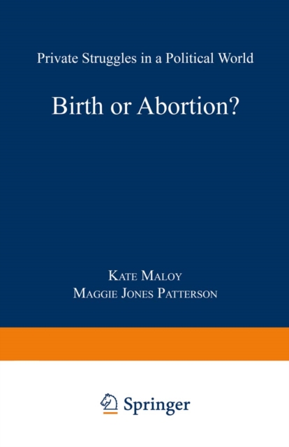 Birth or Abortion? : Private Struggles in a Political World, PDF eBook