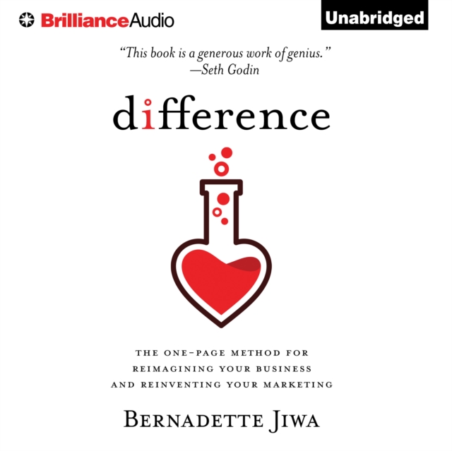 Difference : The one-page method for reimagining your business and reinventing your marketing, eAudiobook MP3 eaudioBook