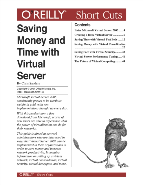 Saving Money and Time with Virtual Server, EPUB eBook
