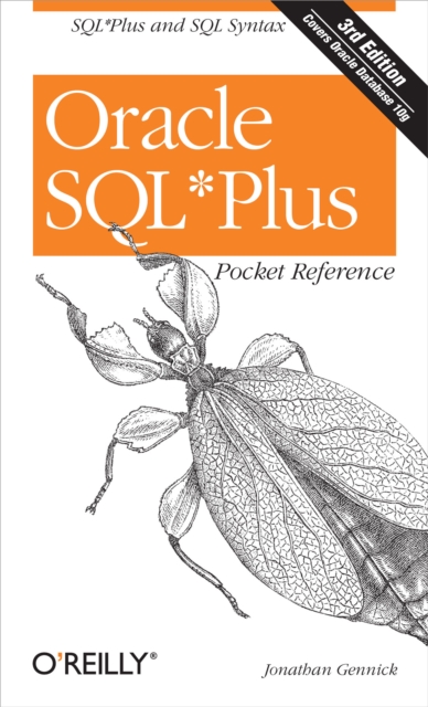 Oracle SQL*Plus Pocket Reference : A Guide to SQL*Plus Syntax, EPUB eBook