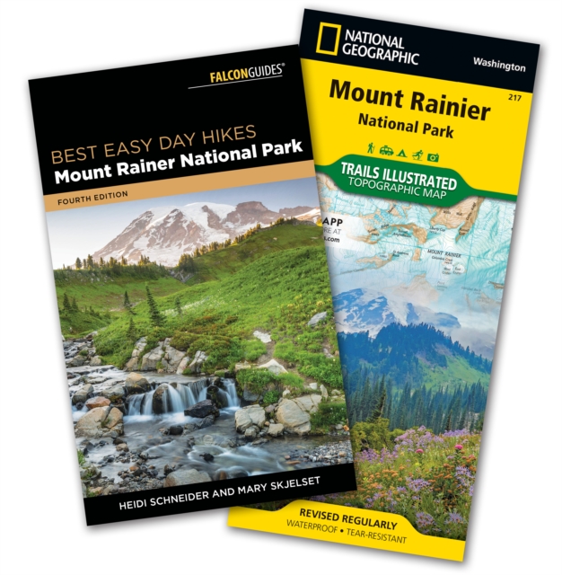 Best Easy Day Hiking Guide and Trail Map Bundle : Mount Rainier National Park, Mixed media product Book