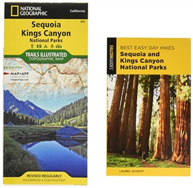 Best Easy Day Hiking Guide and Trail Map Bundle : Sequoia and Kings Canyon National Parks, Multiple copy pack Book