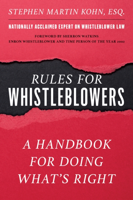 Rules for Whistleblowers : A Handbook for Doing What's Right, Paperback / softback Book