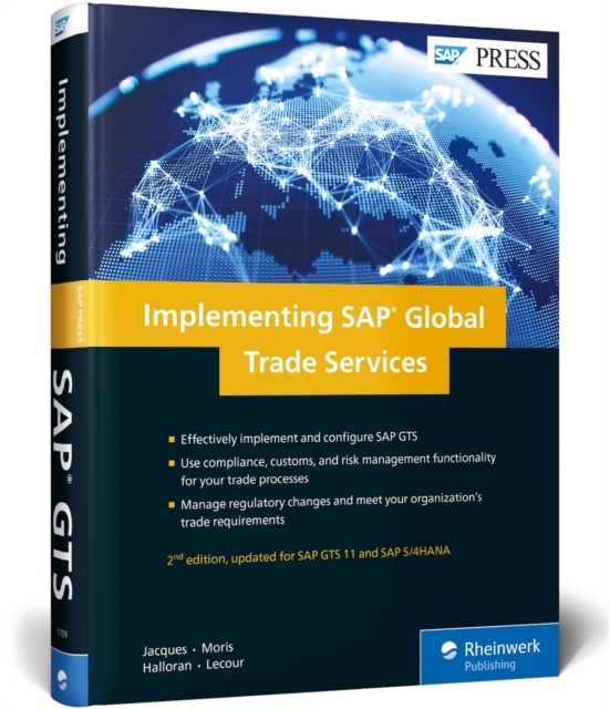 Implementing SAP Global Trade Services, Hardback Book