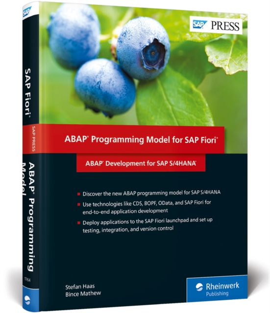ABAP Development for SAP S/4HANA : ABAP Programming Model for SAP Fiori, Hardback Book
