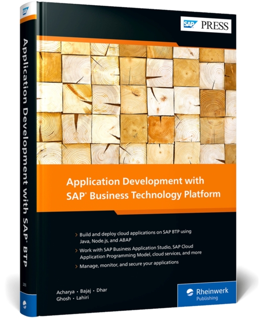 Application Development with SAP Business Technology Platform, Hardback Book