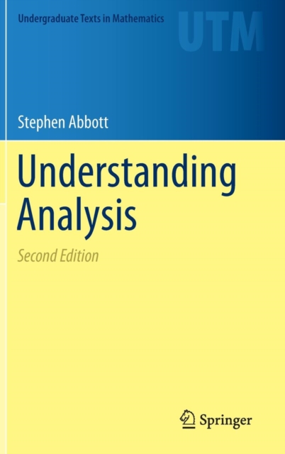 Understanding Analysis, Hardback Book