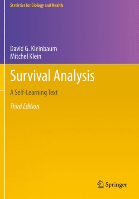 Survival Analysis : A Self-Learning Text, Third Edition, Paperback / softback Book